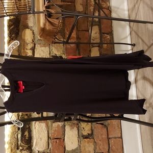 NWOT Women's Jennifer Lopez Black Sleeveless Top Size XS